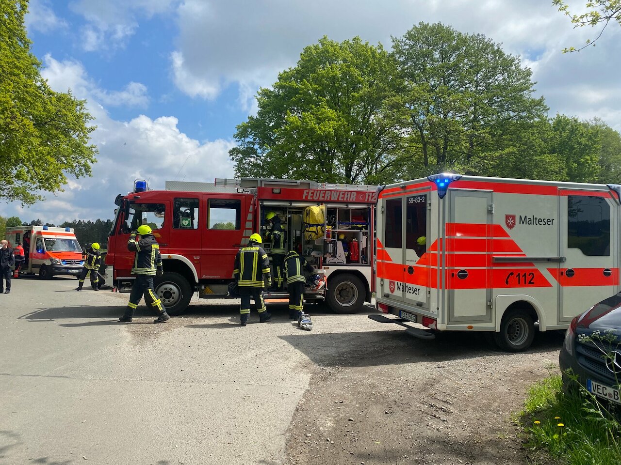 Einsatzmeldung: Verkehrsunfall im Ortsteil Mühlen Image 7