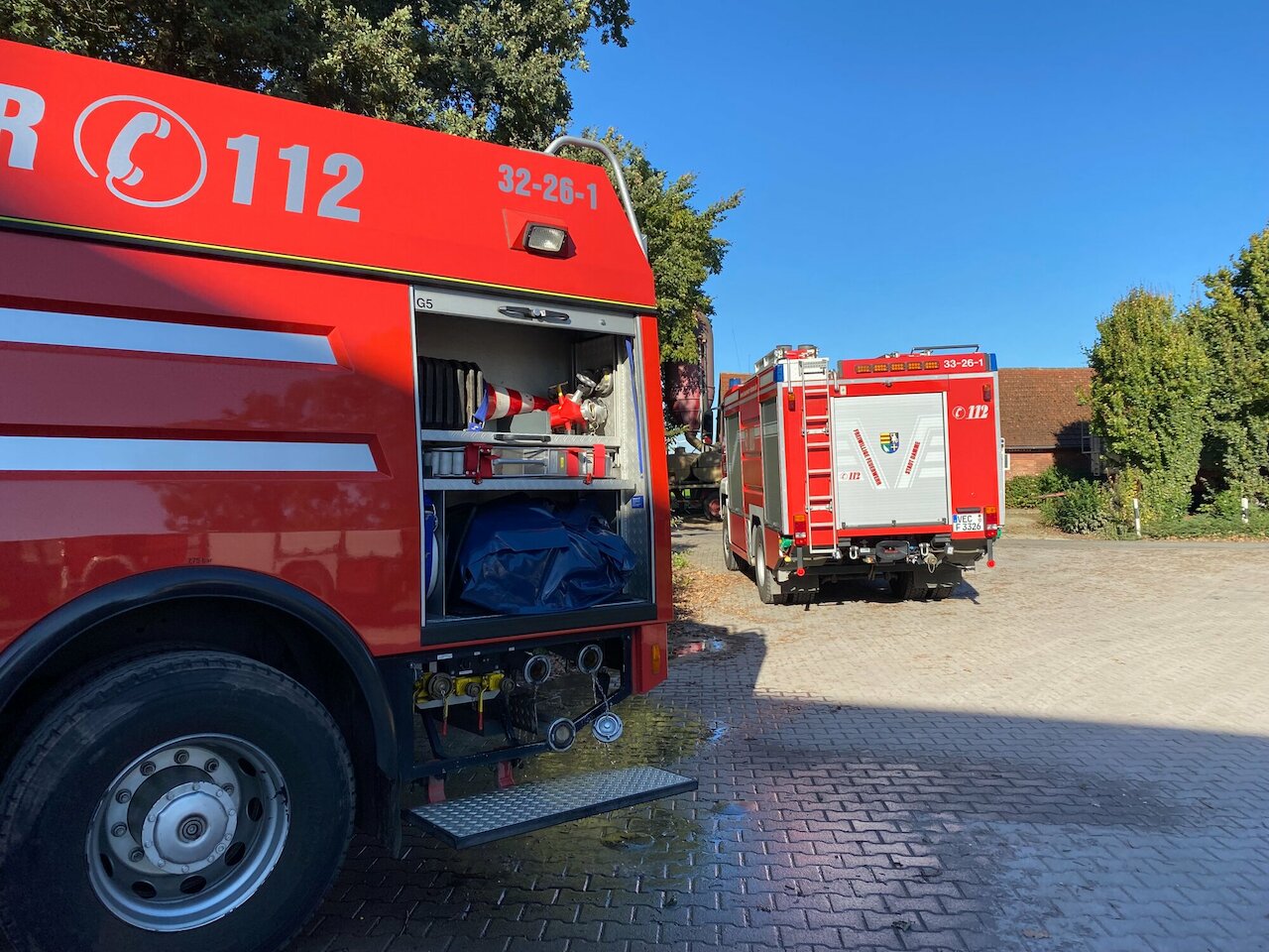 Einsatzmeldung: Feuer in Futtermitteltrocknungsanlage Image 9