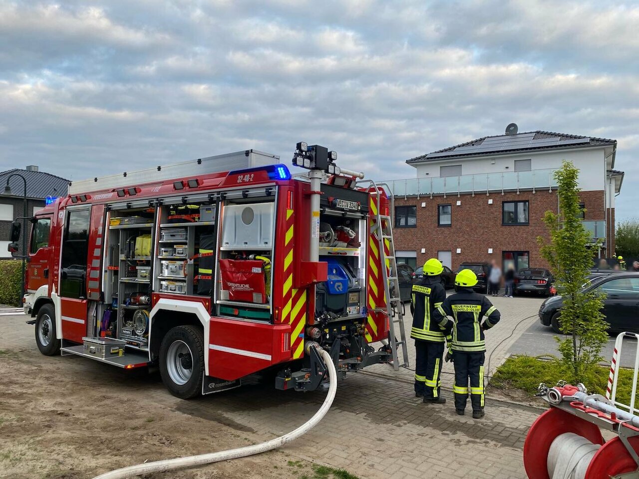 Einsatzmeldung: Brand einer Dachterrasse