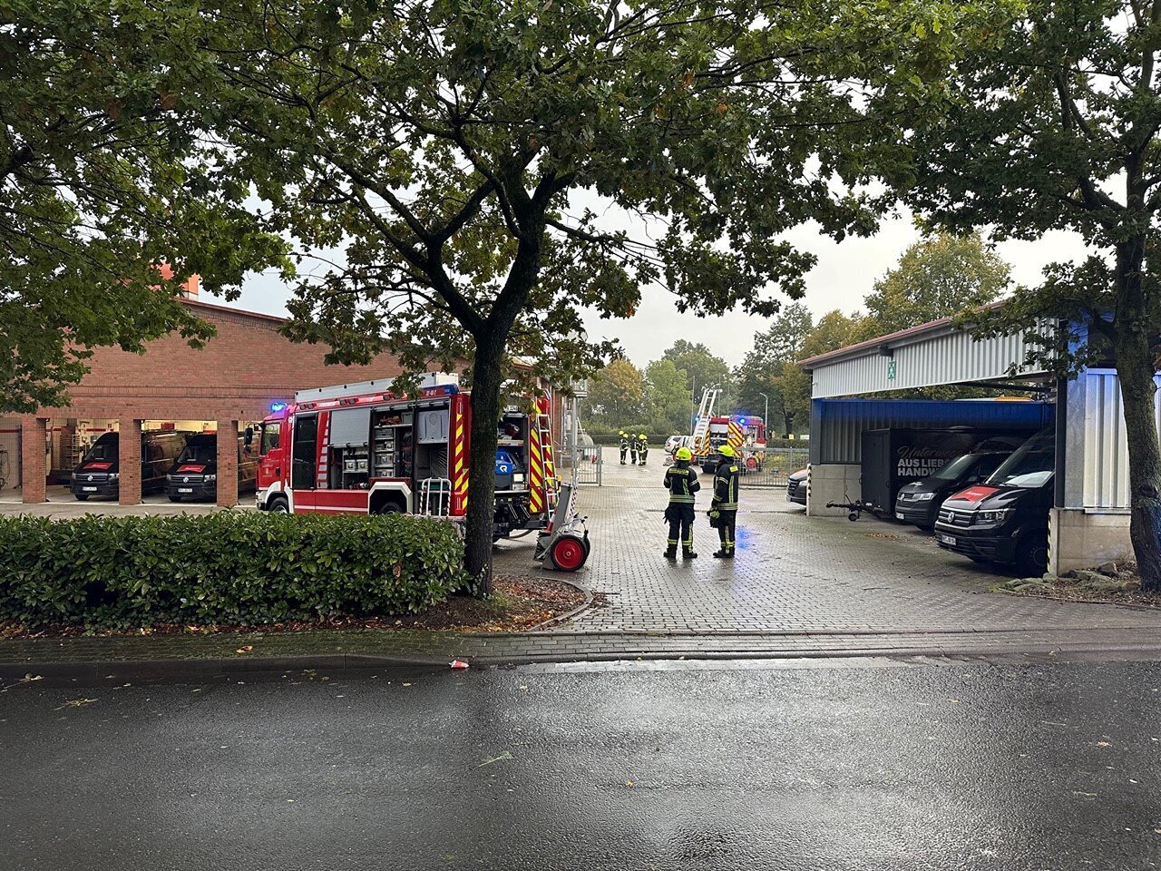 Ofenbrand in der Backstube ruft Feuerwehr Steinfeld am Samstagmorgen zum Einsatz Image 2